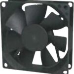 8005839674 OD8025-48HB, Fan Tubeaxial 48VDC Square - 80mm L x 80mm H Ball 40.0 CFM (1.12m³/min) 2 Wire Leads Hirschmann
