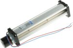 8006048440 QG030-198/12, Fan Blower, Cross Flow 12VDC Rectangular - 258mm L x 50mm H Ball 59.0 CFM (1.65m³/min) 2 Wire Leads Hirschmann — изображение 2