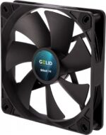 8056078785 Вентилятор для корпуса GELID SILENT 14 BLACK FN-PX14-11 140x140x25 мм, 1000 об/мин, 21 дБА, 67,4 CFM, 3-pin, черный Hirschmann — изображение 2