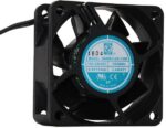 8006104099 OA60EC-UR-1WB, Fan Tubeaxial 95 ~ 264VAC Square - 60mm L x 60mm H Ball 19.5 CFM (0.546m³/min) 2 Wire Leads Hirschmann — изображение 2