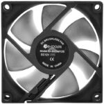8013748506 Вентилятор ID-COOLING NO-8025-SD 80мм, 3-pin, 2000об/мин, 21 дБ, черный, Ret Hirschmann — изображение 10