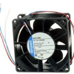 8009482987 8212J/2H4, 8200 J Series Axial Fan, 12 V dc, DC Operation, 222m³/h, 39W, 80 x 80 x 38mm Hirschmann