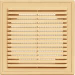 8018299008 Решетка вентиляционная вытяжная 180x250 с рамкой материал АВS- пластик 1825ВРбеж Hirschmann