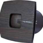 8017927913 ВЕНТИЛЯТОР A100XS-S-K ТЕМНОЕ ДЕРЕВО С МИКРОВОЛНОВЫМ ДАТЧИКОМ + КЛАПАН+ ФЛАНЕЦ 402063 Hirschmann