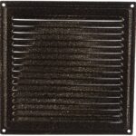 8003766371 Решётка металлическая с сеткой 200x200ВРС, бронза Hirschmann