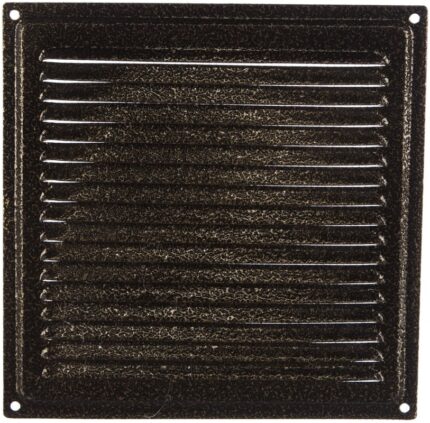 8003766371 Решётка металлическая с сеткой 200x200ВРС, бронза Hirschmann