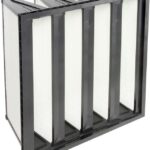 8014597461 2511.52.5001, Opakfil ES Series Glass Fibre Compact V-Type Filter, F7 Grade, 287 x 592 x 296mm Hirschmann