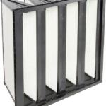 8014597464 2511.57.5001, Opakfil ES Series Glass Fibre Compact V-Type Filter, F9 Grade, 287 x 592 x 296mm Hirschmann