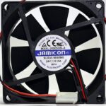 8017709864 вентилятор JF0825S2H 80х80х25 24В с разъемом 2 конт.MOLEX 5239-2(PHU-2) С00034206 Hirschmann — изображение 2
