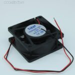 8017110590 RQD 6025MS 5VDC, (60*60*25 5V), Вентилятор 5В 60x60х25мм, 4500 об/мин., 0.74м3/мин, 27дБ, подшипник скольжения, тип вывода - провод Hirschmann