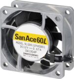 8028968652 Вентилятор San Ace 60L Sanyo Denki 9LG0612P4S001 12V DC 0.67A 60X25 4pin Hirschmann — изображение 2