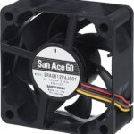 8018733015 9RA0648P4J001, DC Fans Axial Fan, 60x60x25mm, 48VDC, 38.8CFM, Low Noise, Energy Saving, Rib, Tach/PWM Hirschmann
