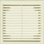 8013503685 Решетка вентиляционная вытяжная 170x240 материал АВS- пластик 1724Всл.кость Hirschmann