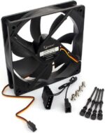 8048463200 Вентилятор Gembird S12025H-3P4M, 120x120x25, гидродин.подшипник, тихий, 3pin + Molex, провод 30см Hirschmann — изображение 7