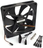 8048463201 Вентилятор Gembird S14025H-3P4M, 140x140x25, гидродин.подшипник, тихий, 3pin + Molex, провод 40см Hirschmann — изображение 6
