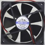 8017709863 вентилятор JF0925H2UR 92х92х25 24В с разъемом 2 конт.MOLEX 5239-2(PHU-2) С00035657 Hirschmann — изображение 2