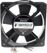 8048463432 Вентилятор Gembird AC12025S22H, 120x120x25, AC 220В, подшипник скольжения, 2pin, провод 30см Hirschmann — изображение 8