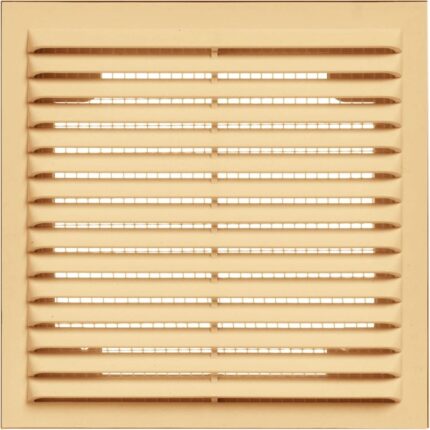 8018299010 Решетка вентиляционная вытяжная 190x290 материал АВS- пластик Серия В бежевая 1929Вбеж Hirschmann