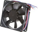 8009482460 8412NGMLV, 8400 N Series Axial Fan, 12 V dc, DC Operation, 45m³/h, 1.5W, 125mA Max, 80 x 80 x 25mm Hirschmann — изображение 2