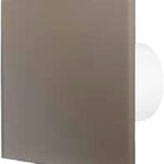 8018261408 Вентилятор осевой вытяжной VERONI GLASS 100 S BEIGE 007-7608C Hirschmann