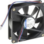 8009483988 3414NGH-RS0, 3400 N Series Axial Fan, 24 V dc, DC Operation, 94m³/h, 3W, 92 x 92 x 25mm Hirschmann