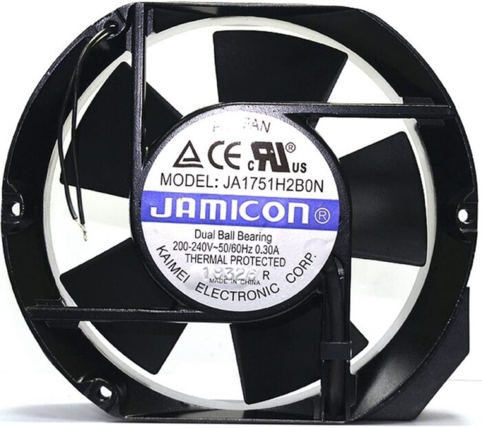 8018597782 JA1751H2B0N-L (JA1751H2B011N- L-R)(провод) 220V (172x150x51) B(подшипник) CFM169/dBA55 вентилятор С00035578 Hirschmann — изображение 2