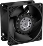 8017192897 AF80-00137 24V P/2 13.200, Axial Fan, 24 V dc, DC Operation, 178m³/h, 25W, 1.04A Max, 80 x 80 x 38mm Hirschmann