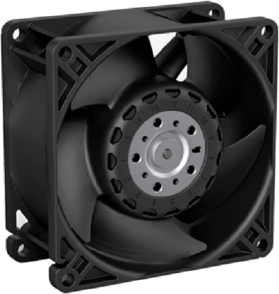 doc026833551 8017192897 AF80-00137 24V P/2 13.200, Axial Fan, 24 V dc, DC Operation, 178m³/h, 25W, 1.04A Max, 80 x 80 x 38mm Hirschmann — изображение 1