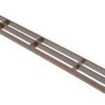 8018192996 Вентиляционная решётка для цоколя, 390 мм, орех 2190-449-NO Hirschmann