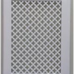 8018441396 Вентиляционная решетка металлическая на саморезах 180x240мм VR00240S03 Hirschmann