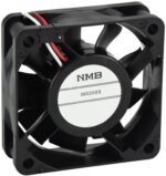 8006005121 06020SS-12N-AT-00, Fan Tubeaxial 12VDC Square - 60mm L x 60mm H Sleeve 20.5 CFM (0.574m³/min) 2 Wire Leads Hirschmann — изображение 2