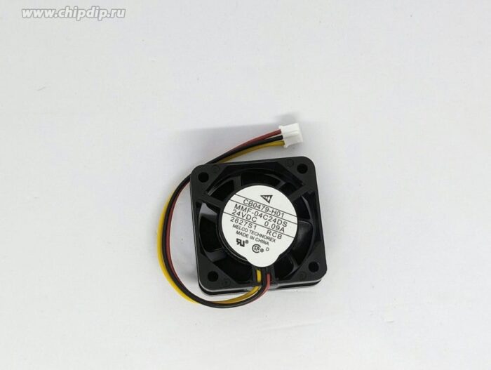 8017972814 Вентилятор Melco Technorex MMF-04C24DS-RCB DC 24V 0.09A 40x15 3pin Hirschmann — изображение 2