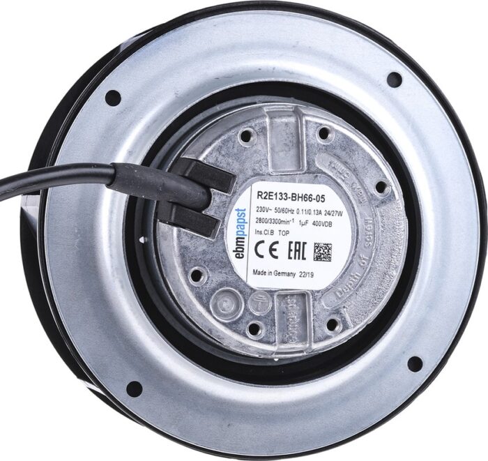 8023527446 Вентилятор Ebmpapst R2E133-BH66-05 230V 0.11/0.13A 4pin Hirschmann — изображение 6