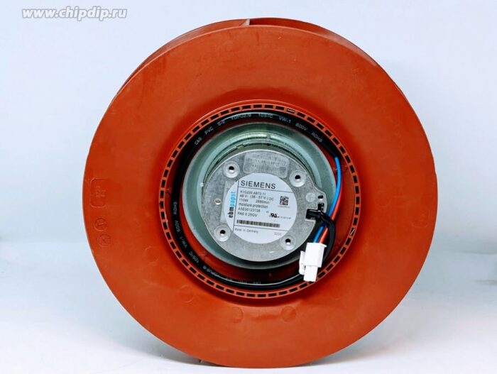 8007890921 Вентилятор Ebmpapst Siemens K1G220-AB73-11 48V (36-57v) 110W Hirschmann — изображение 2