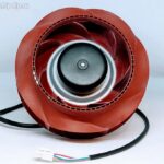 8007104905 RER190-39/14/2TDLOU, Blowers & Centrifugal Fans EC Radial Blower, 190x69mm Round, 24VDC, 376.7CFM, 57.1W, 2900RPM, Ball, IP68 Hirschmann