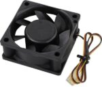 9000939652 Вентилятор 12В ExtraSilent ES06025S3P, 60x60x25 мм, подшипник скольжения, 3pin, 2500RPM, 22dBA Hirschmann — изображение 2
