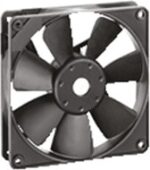 8005913394 4412FML, Fan Tubeaxial 12VDC Square - 119mm L x 119mm H Ball 67.1 CFM (1.88m³/min) 2 Wire Leads Hirschmann — изображение 2