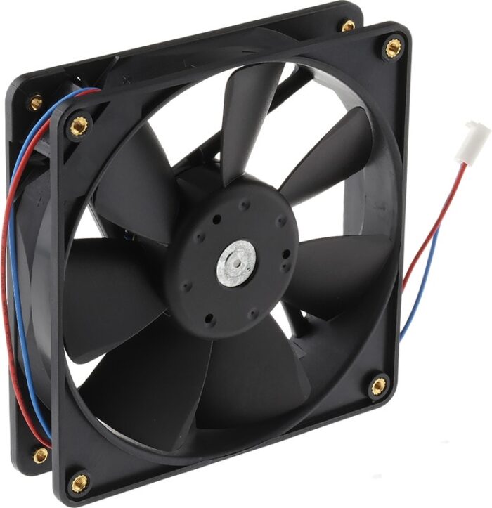 8002720559 4414FM-RS0, 4400 F Series Axial Fan, 24 V dc, DC Operation, 140m³/h, 3.2W, 119 x 119 x 25mm Hirschmann — изображение 2