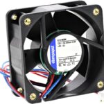 8009103042 612NGHH-RS0, 600 N Series Axial Fan, 12 V dc, DC Operation, 56m³/h, 3.8W, 60 x 60 x 25mm Hirschmann