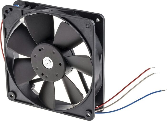 8005953591 4414F/2, Fan Tubeaxial 24VDC Square - 119mm L x 119mm H Ball 100.1 CFM (2.80m³/min) 3 Wire Leads Hirschmann — изображение 6