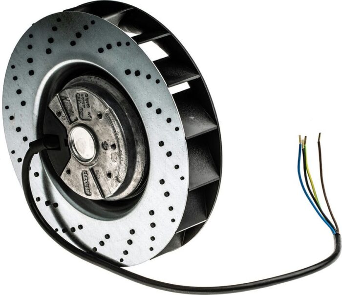 8009628146 Вентилятор Ebmpapst R2E180-CB28-01 230V 50/60Hz 0.28/0.33A 60/75W 2500/2800RPM 4pin Hirschmann — изображение 6