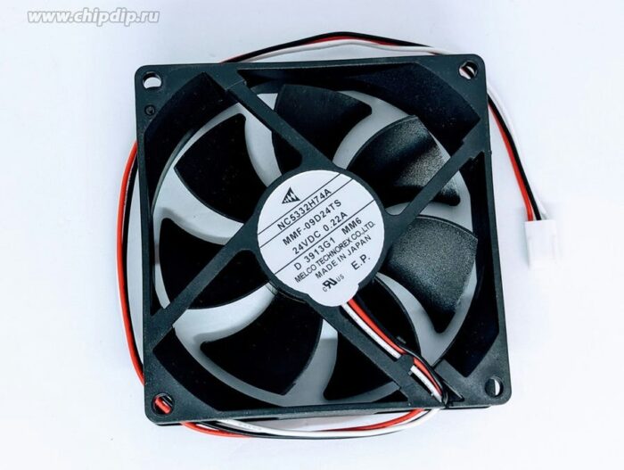 8017972637 Вентилятор Mitsubishi Melco Technorex MMF-09D24TS-MM6 DC 24 0.22A 90x25 3pin () Hirschmann — изображение 2