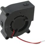 8004746952 BFB0512LD, Blowers & Centrifugal Fans DC Blower, 50x20mm, 12VDC, Ball Bearing, Lead Wires, Locked Rotor Sensor Hirschmann