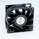 8006414507 FFB0924EHE, DC Fans DC Tubeaxial Fan, 92x38mm, 24VDC, Ball Bearing, Lead Wires Hirschmann