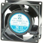 8005183901 OA80AP-11-3TB, AC Fans Axial Fan, 80x80x38mm, 115VAC, 16CFM, 5W, 20.1dBA, 1725RPM, Ball, Wire, IP55 Hirschmann