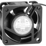 8005184053 OD4020-24HB02A, DC Fans DC Fan, 40x40x20mm, 24VDC, 9CFM, Ball, 2xWire 26AWG, Alarm Output Open Collector Hirschmann