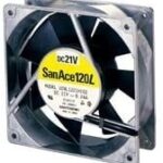8005415485 9GL1224F102, DC Fans DC Axial Fan, 120x120x38mm, 24VDC, Long Life, High Performance, Ribless Hirschmann