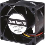 8049621368 Вентилятор Sanyo Denki San Ace 70 9GA0712P1H001 12V DC 1.1A 70X38 4pin () Hirschmann