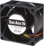 8049670634 Вентилятор Sanyo Denki San Ace 70 9GA0712P1H001 12V DC 1.1A 70X38 4pin Hirschmann