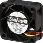8049670610 Вентилятор Sanyo Denki San Ace 40 9GA0405P6H001 12V 0.35A 40X20 4pin Hirschmann